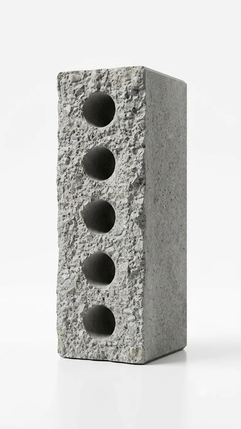 4inch Hollow Block Grey